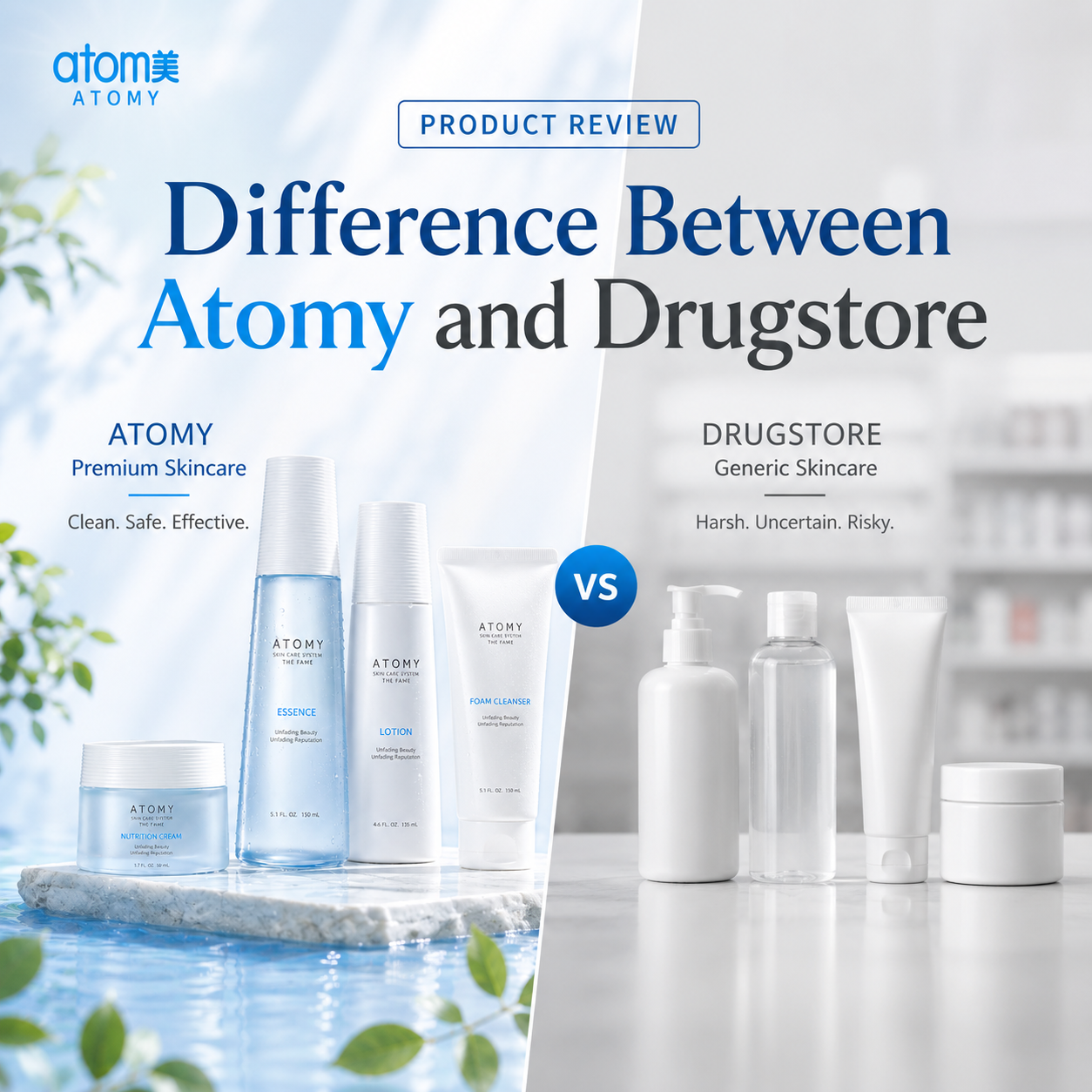 Atomy K-Beauty ile Normal Eczane Markaları Arasındaki Fark