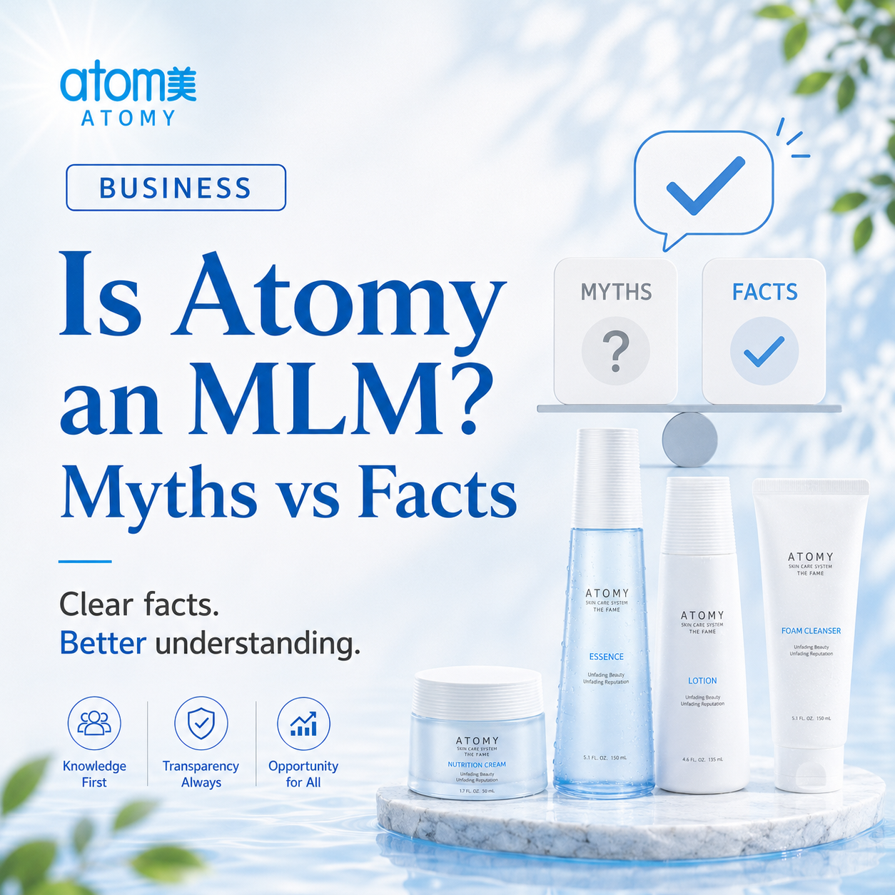 Atomy bir MLM mı? Mitleri Gerçeklerden Ayırmak